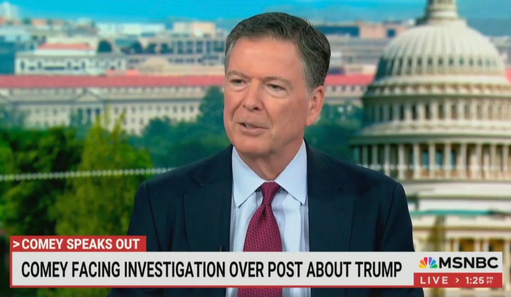 James Comey Speaks On Controversial Trump Post
