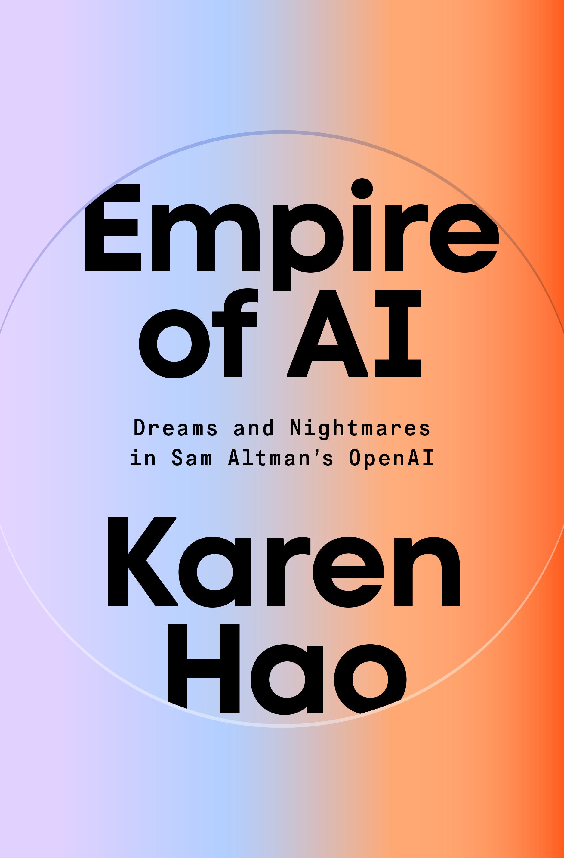 Empire of AI cover