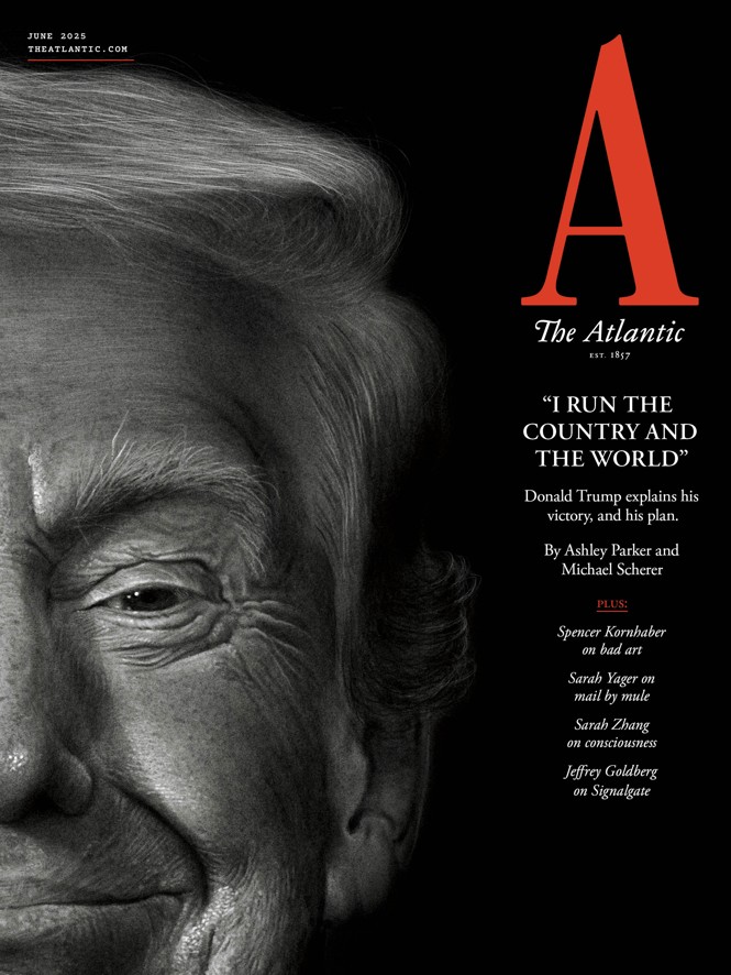 image of the June 2025 Atlantic cover