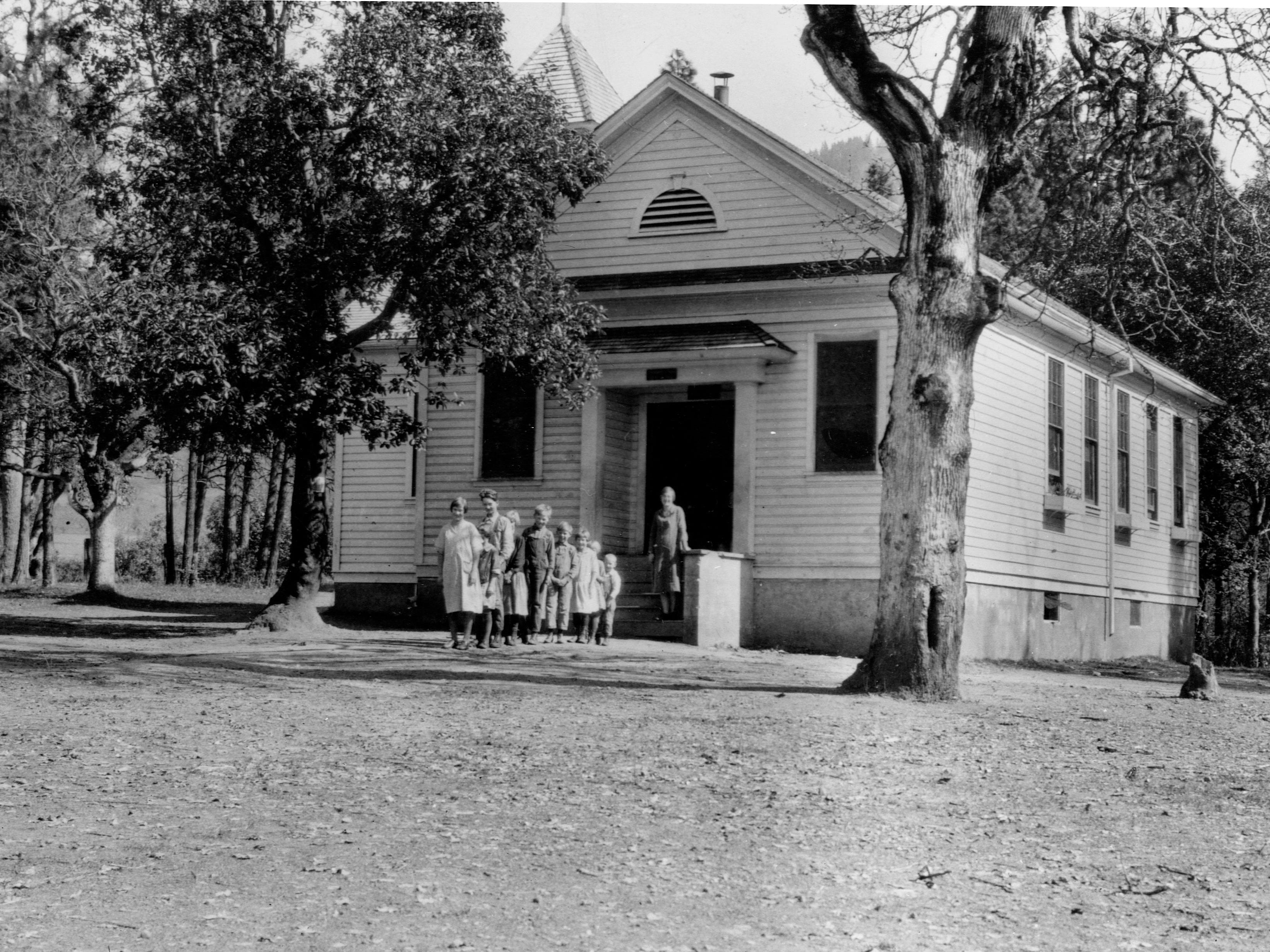 Hugo High School, Hugo, Oregon, 1926.