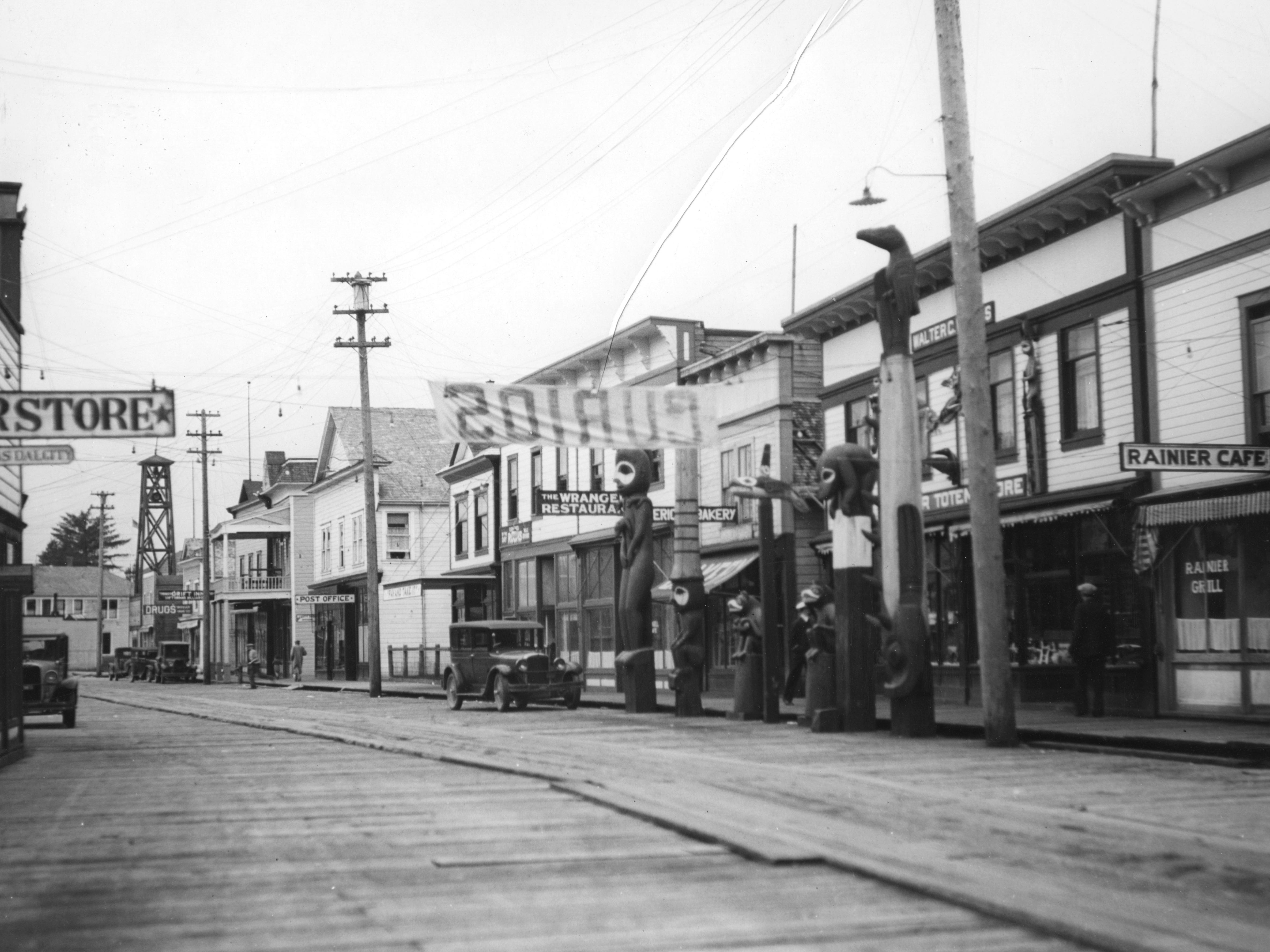 Wrangell, Alaska, in the early to mid 1900s.