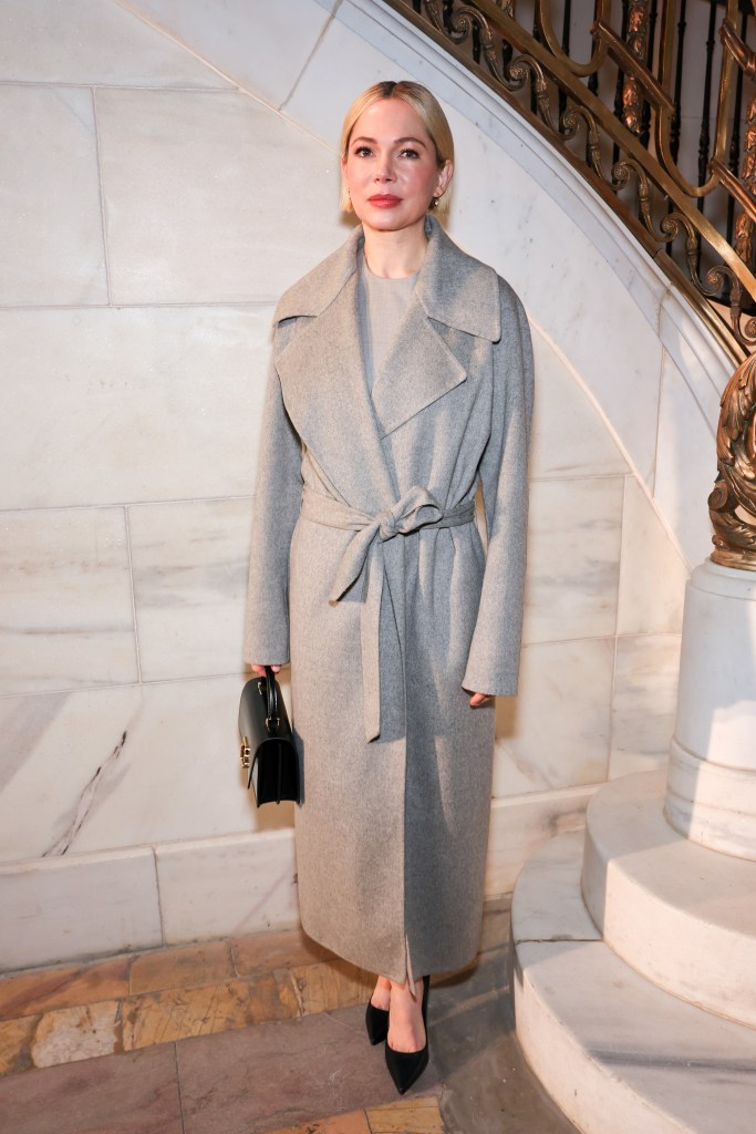 Michelle williams in April. 