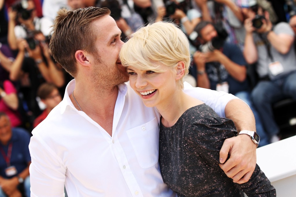 Michelle Williams and Ryan Gosling in 2010. 