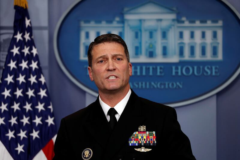 Ronny Jackson provided medical care to former President Donald Trump following an assassination attempt last summer. He was criticized for delivering care despite his medical license being expired.