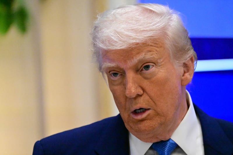 President Donald Trump told GOP members on Tuesday to not "f--- around" with Medicaid in an attempt to get his "big, beautiful bill" passed.
