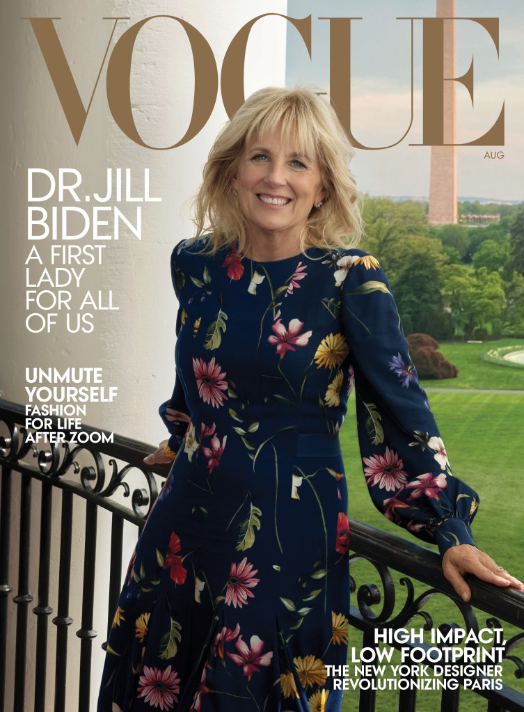 Jill Biden on Vogue.