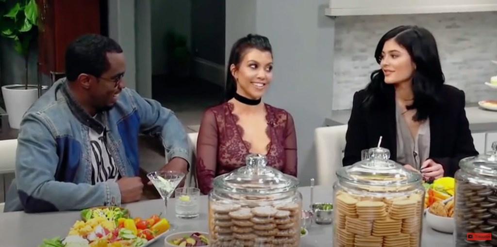 Kourtney Kardashian on Khloe Kardashian's talkshow.