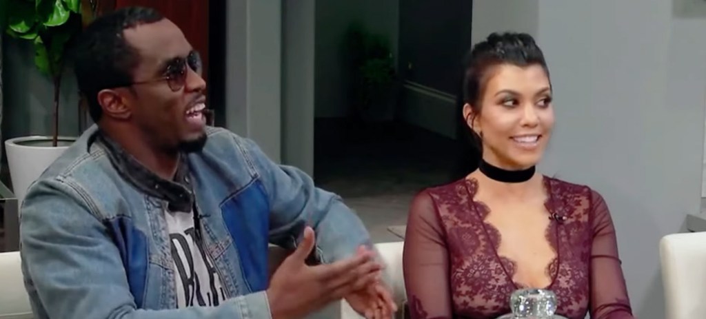 Kourtney Kardashian on Khloe Kardashian's talkshow.