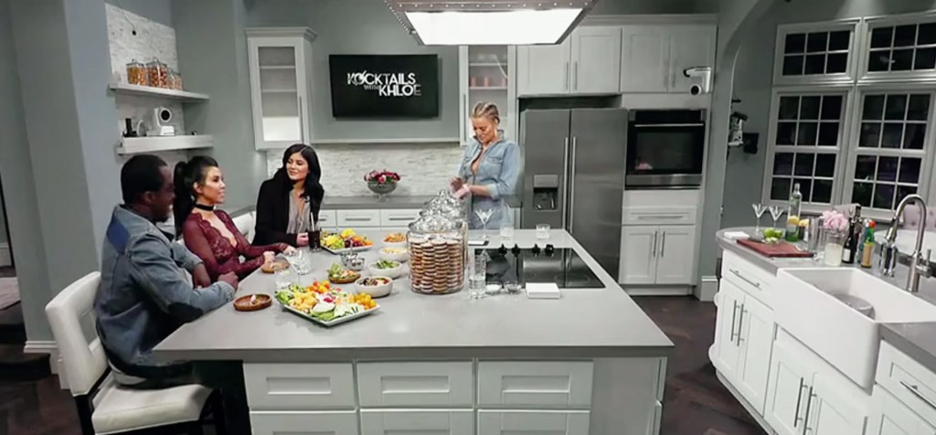 Kourtney Kardashian on Khloe Kardashian's talkshow.