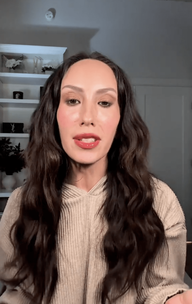 Cheryl Burke in a TikTok video.