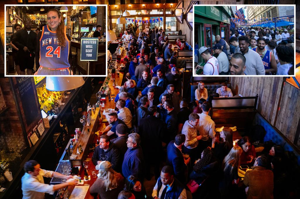 NYC ready to party for Knicks-vs. Pacers Game 1 — here’s where to watch