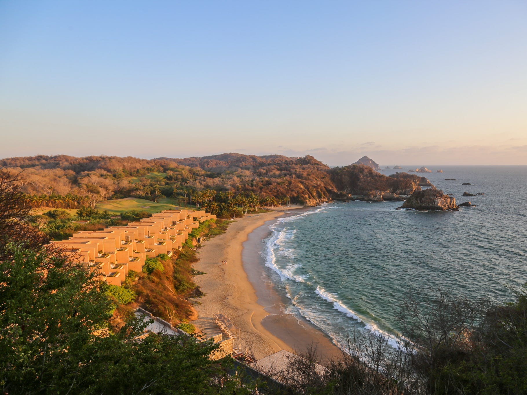 A view of Four Seasons Tamarindo.