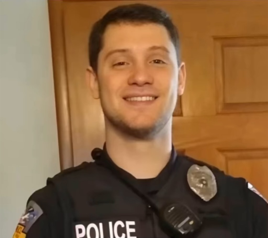 The young police officer committed suicide in January -- five months after the surgery.