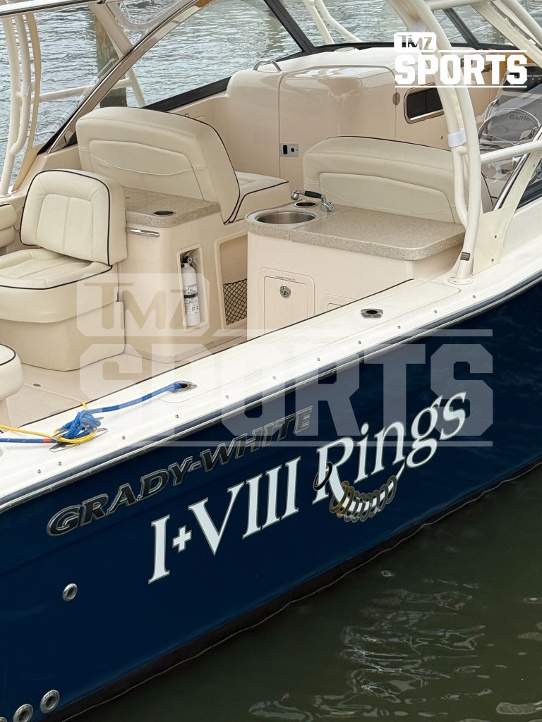 Bill Belichick's boat