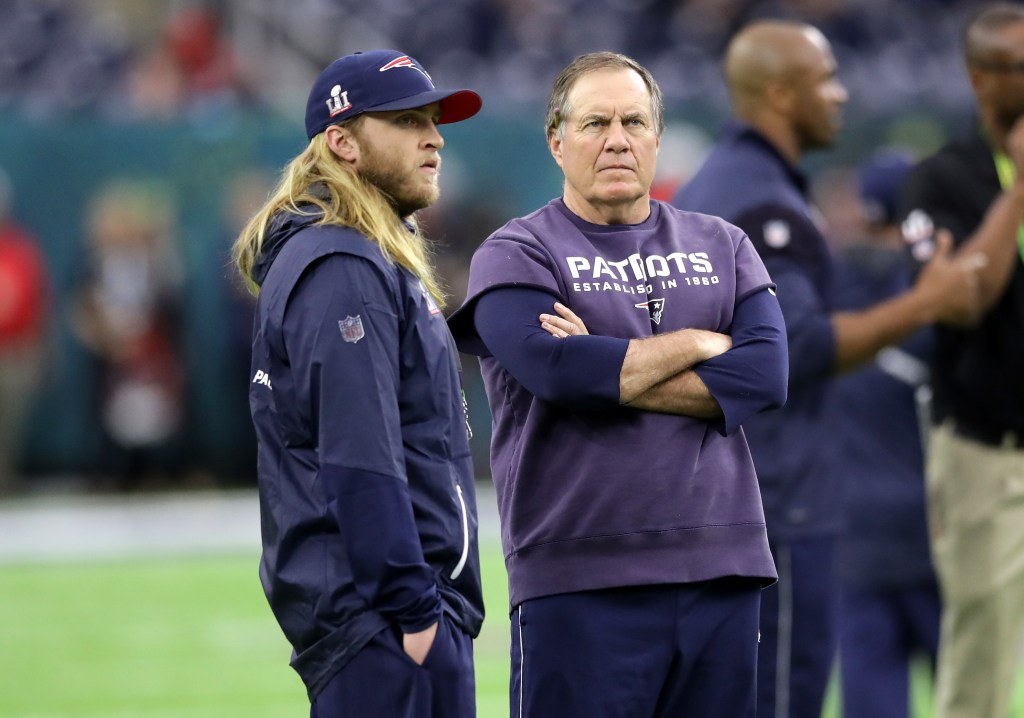 Bill Belichick at February 2017 NFL game