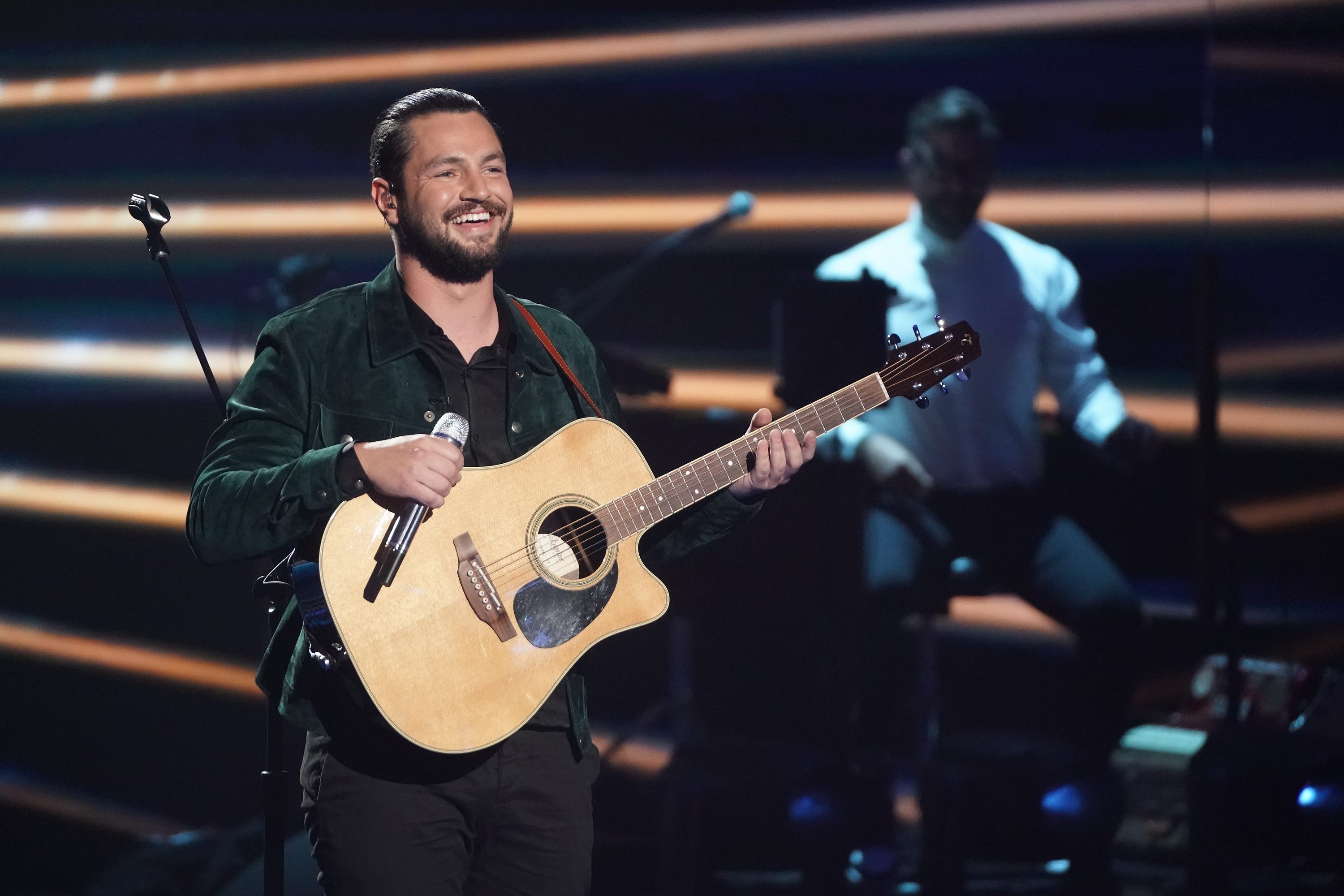Chayce Beckham during season 19 of "American Idol."