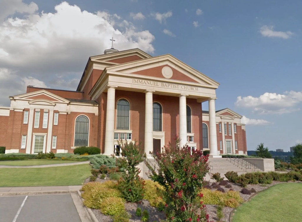 Immanuel Baptist Church in Little Rock