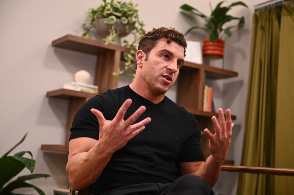 Brian Chesky in May. 