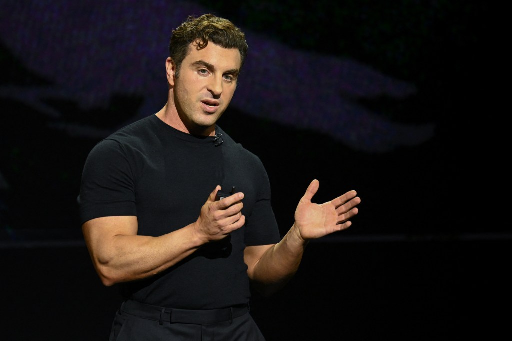 Brian Chesky in May. 