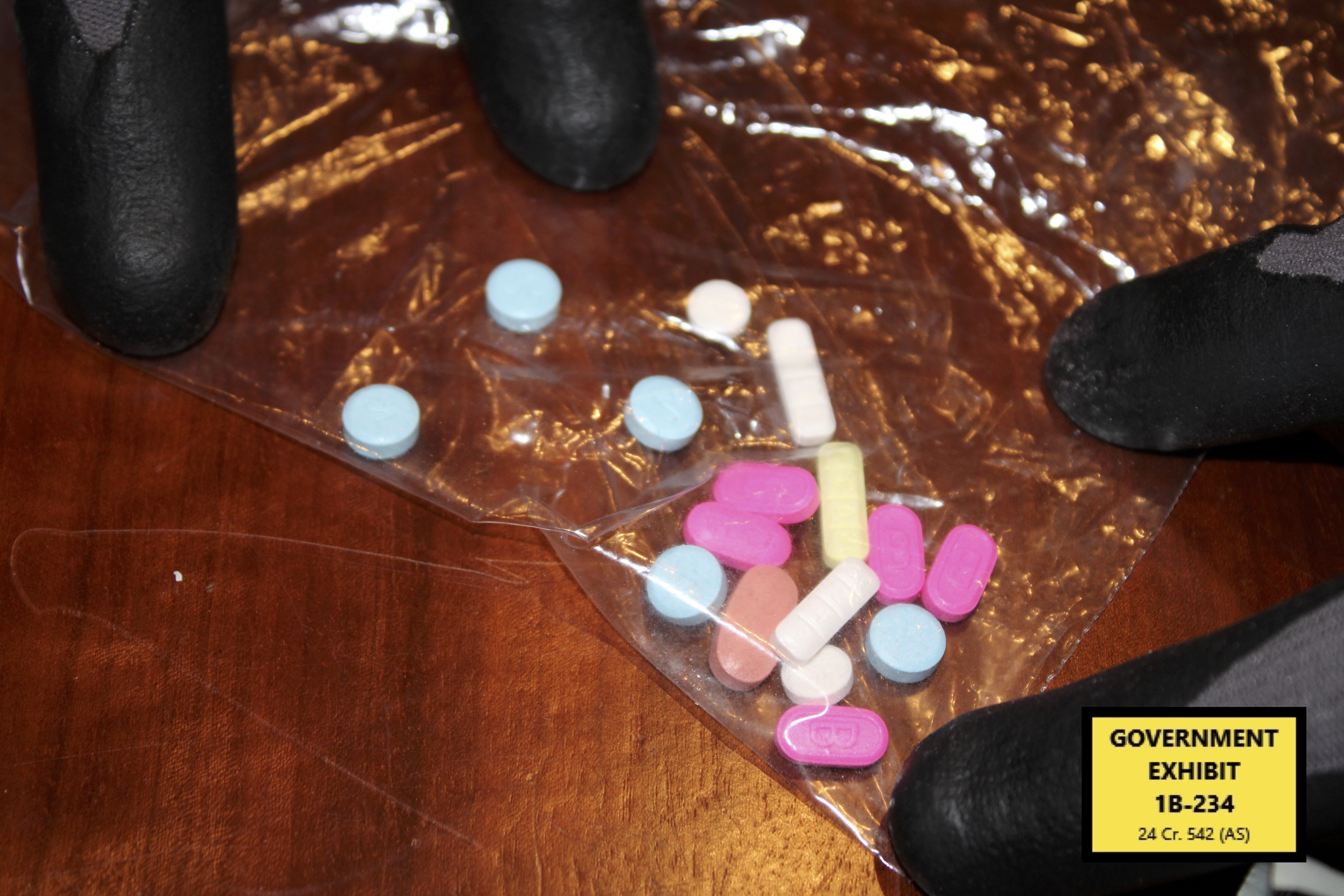Drugs from Diddy's raids.
