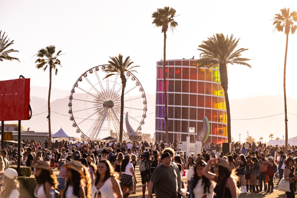 Brown is accused of partying at Stagecoach music festival as she claimed to suffer from “post-concussion syndrome.”