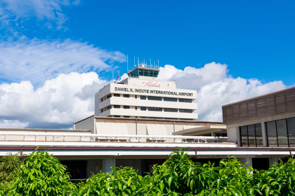 The Daniel K. Inouye International Airport in Honolulu, Hawaii in 2022. 