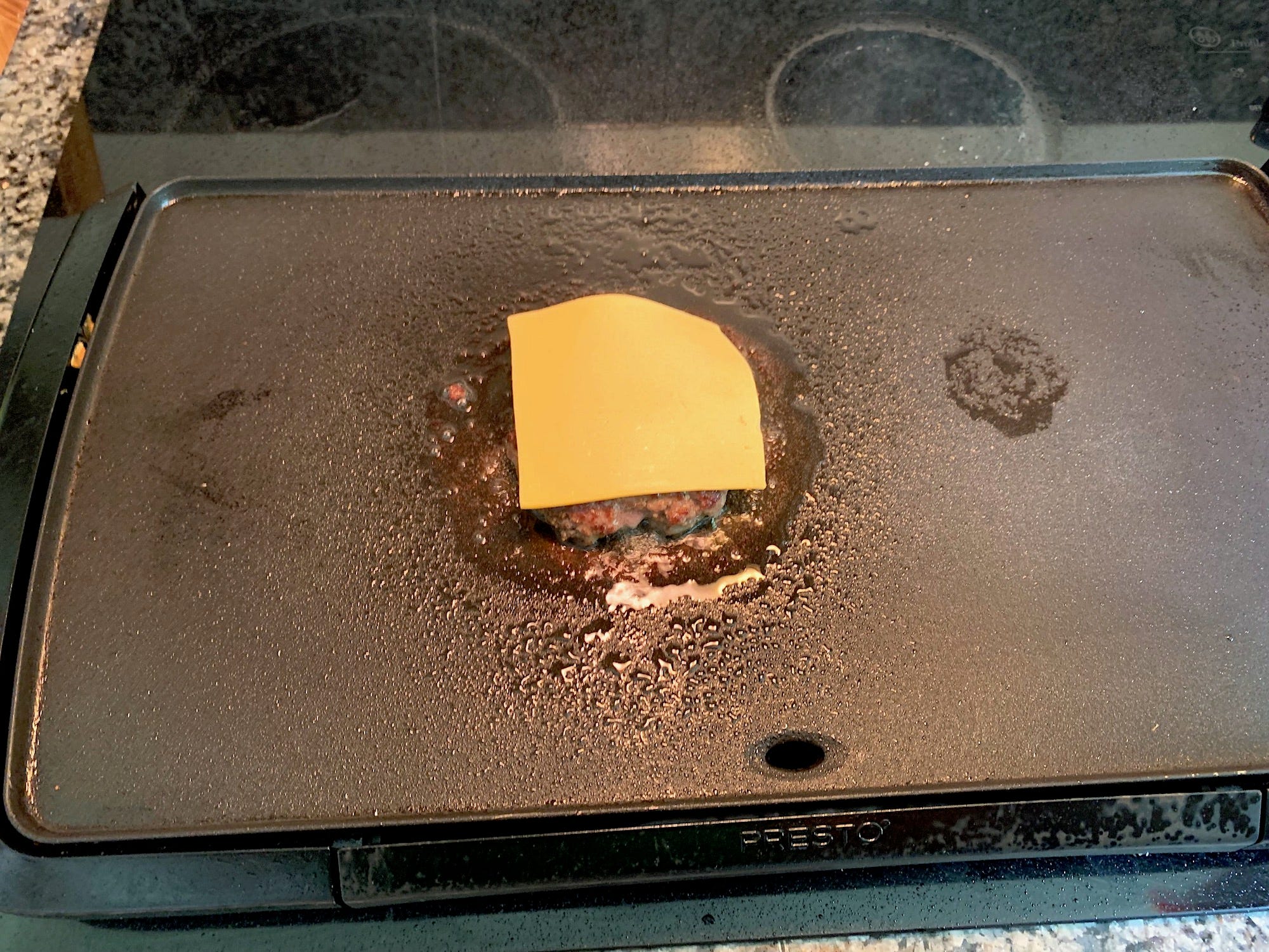 Guy Fieri's Perfect Burger with cheese