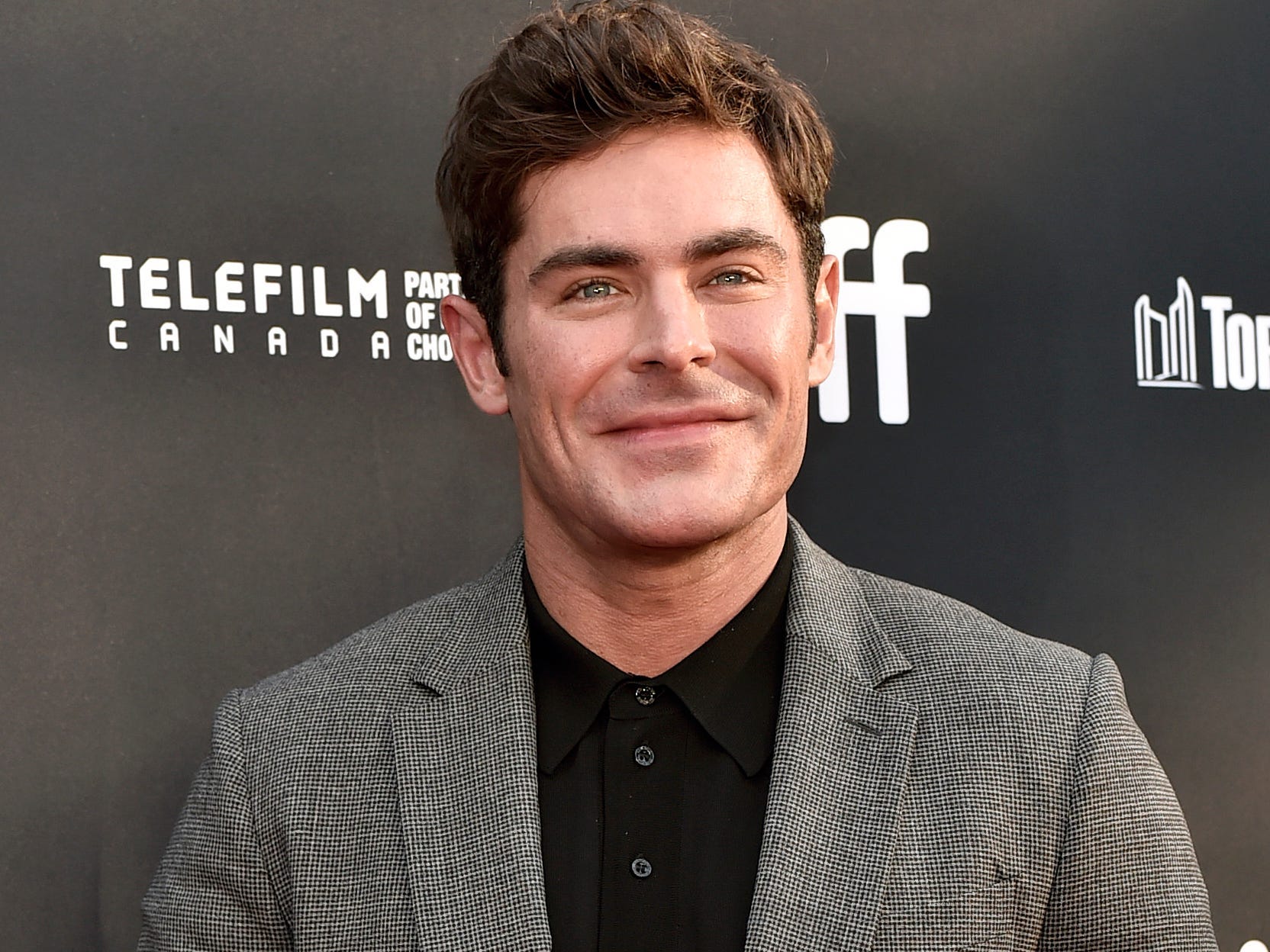 TORONTO, ONTARIO - SEPTEMBER 13: Zac Efron attends "The Greatest Beer Run Ever" Premiere during the 2022 Toronto International Film Festival at Roy Thomson Hall on September 13, 2022 in Toronto, Ontario.