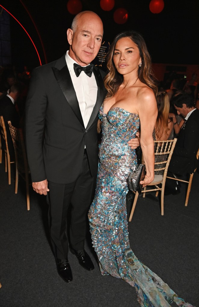 Jeff Bezos and Lauren Sanchez