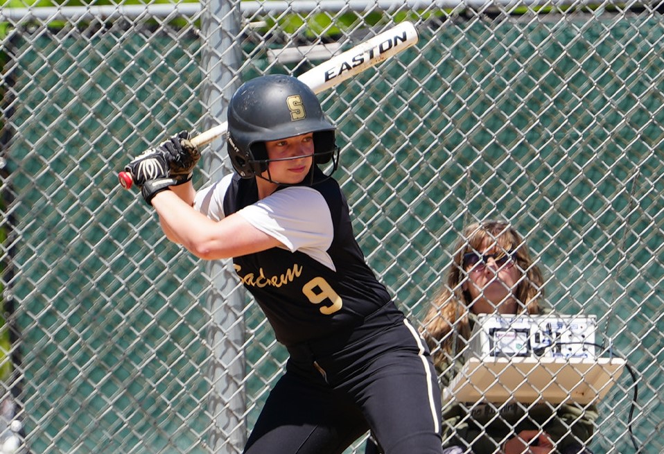 Danielle Brennan hits during a recent Sachem North softball game.