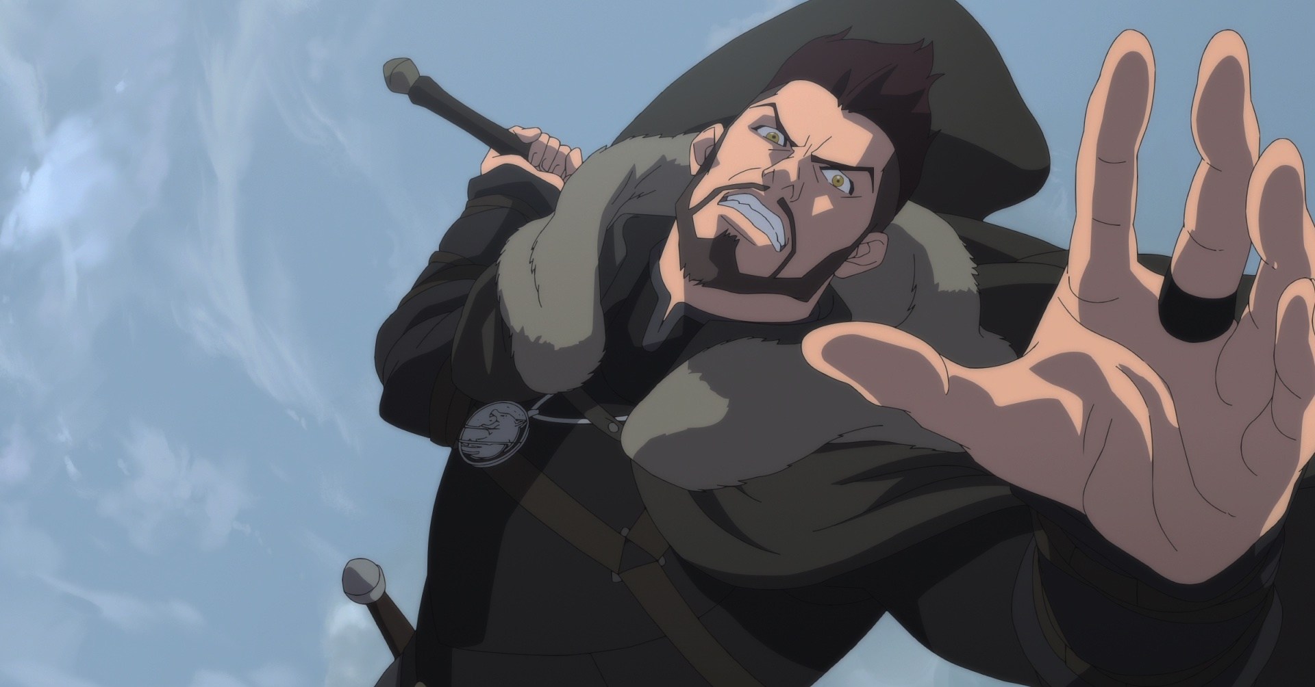 Vesemir in The Witcher: Nightmare of the Wolf