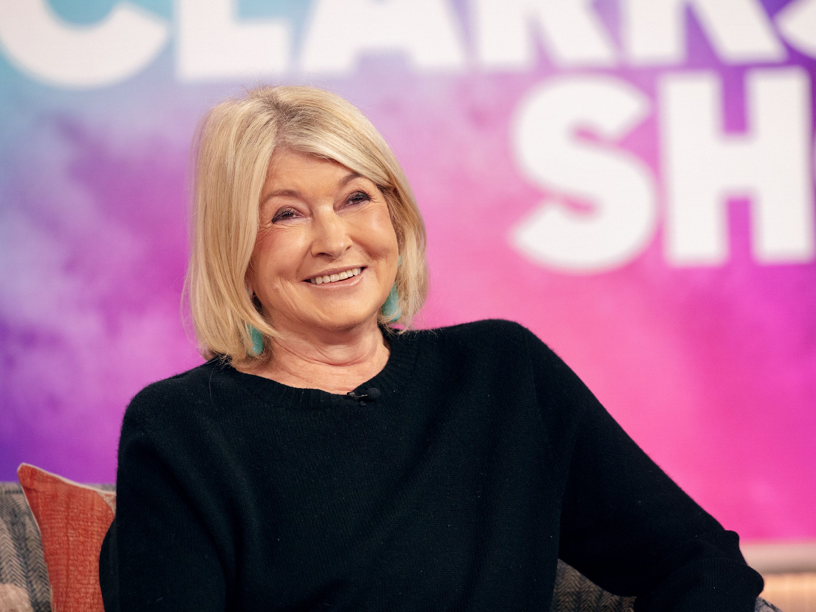 Martha Stewart on "The Kelly Clarkson Show."
