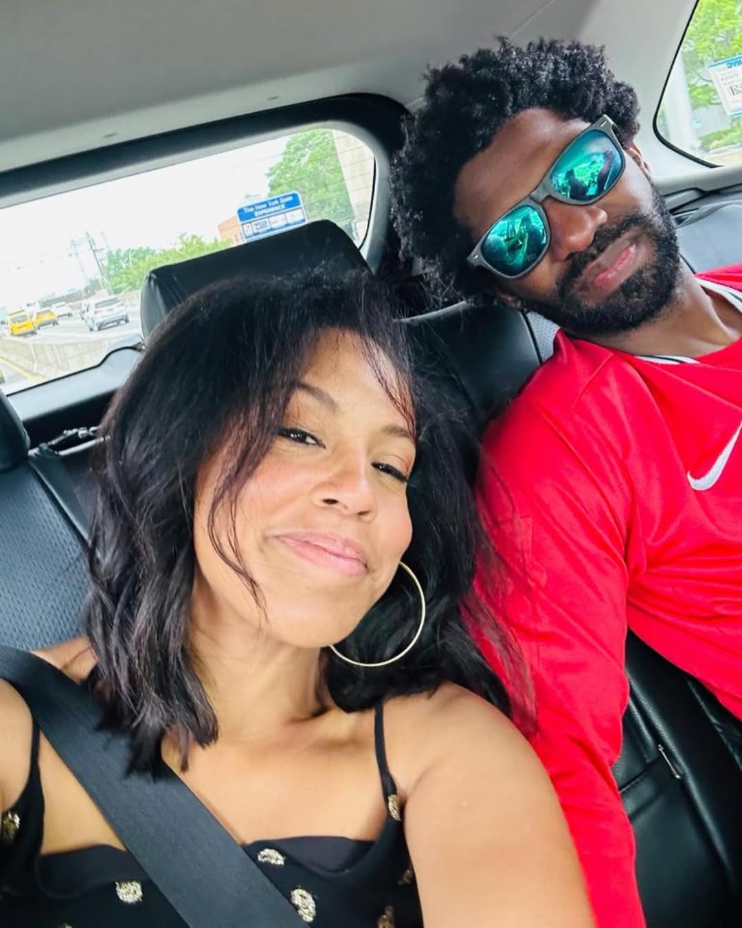 Sheinelle Jones and her husband, Uche Ojeh.
