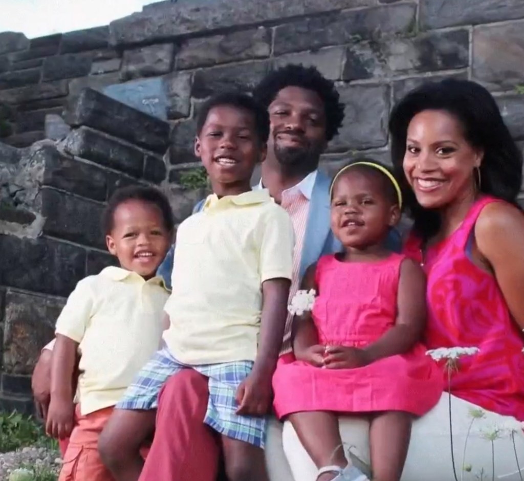 Sheinelle Jones, Uche Ojeh and kids