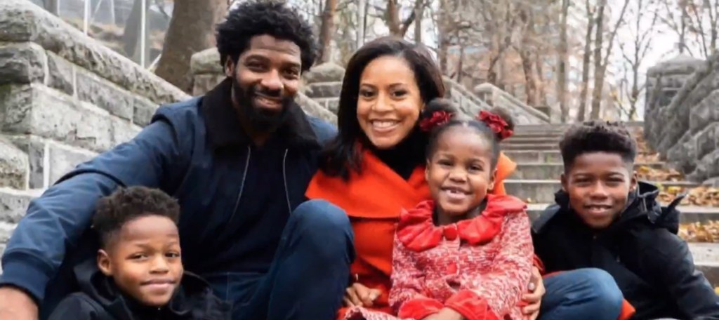 Sheinelle Jones, Uche Ojeh and kids