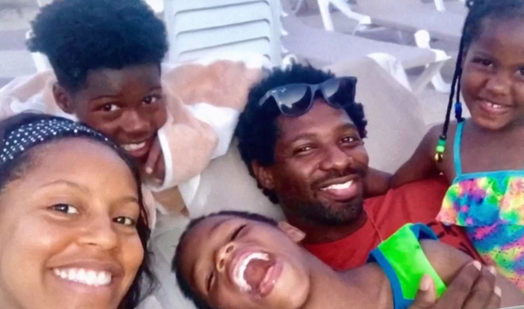 Sheinelle Jones, Uche Ojeh and kids