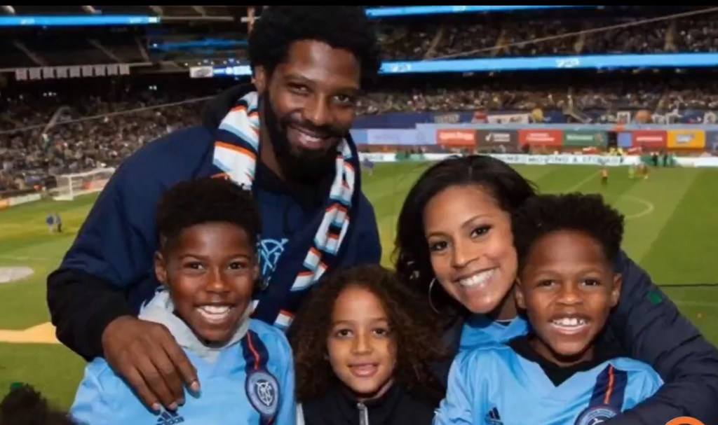 Sheinelle Jones, Uche Ojeh and kids