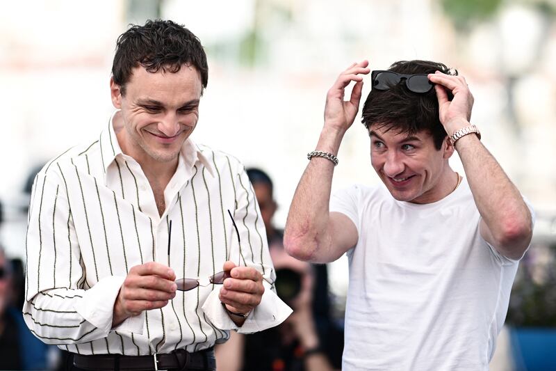 Barry Keoghan (R) and Franz Rogowski (L)