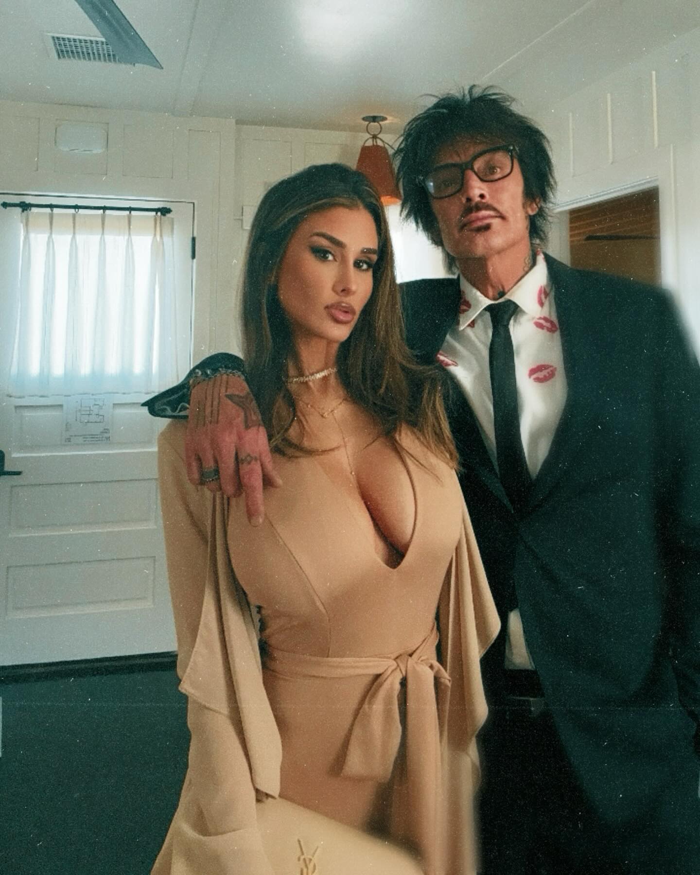 Brittany Furlan and Tommy Lee.