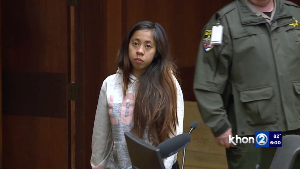 Image of Jasmine Keola, an 18-year-old involved in a viral assault case in Wahiawa