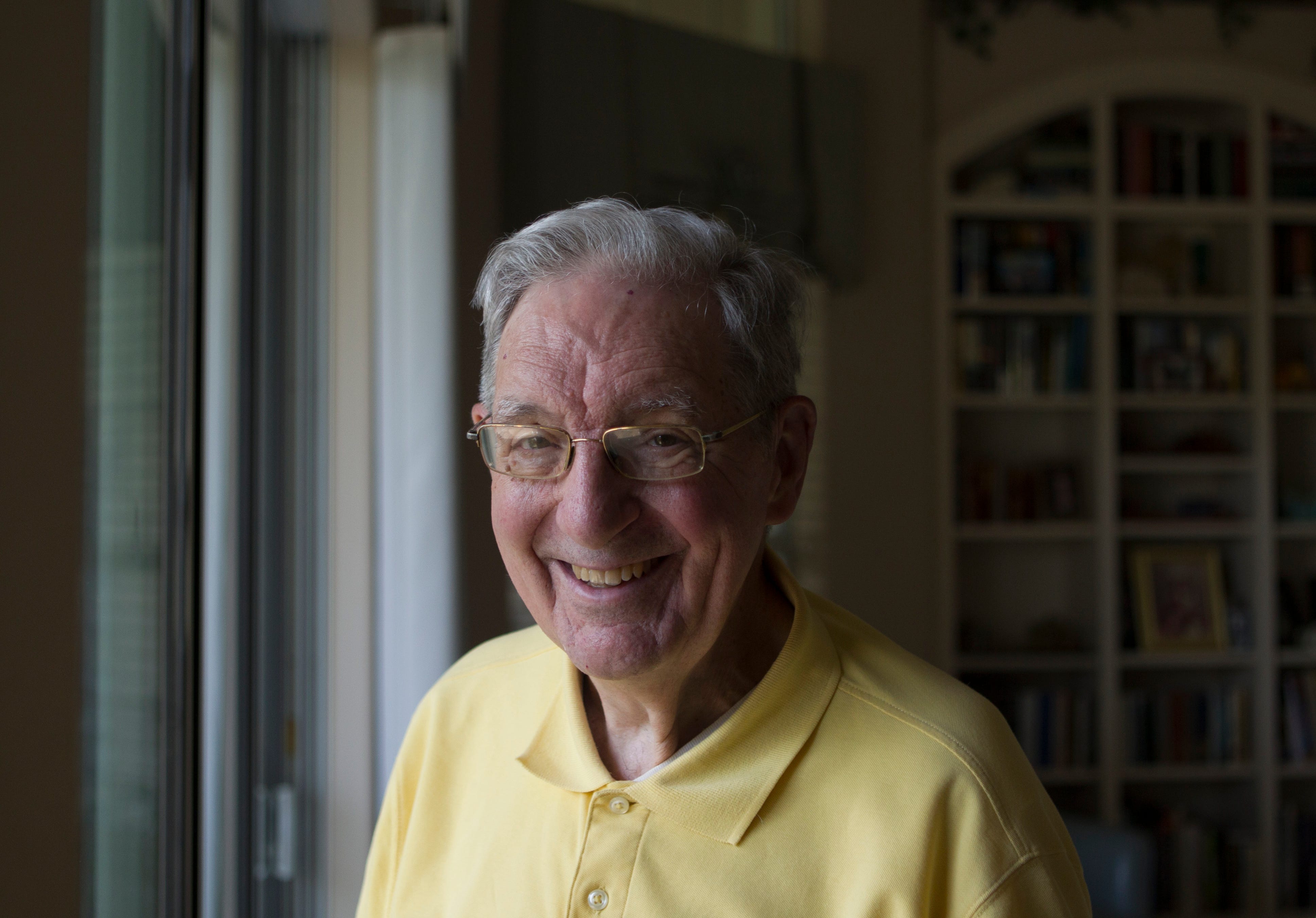 Donald Kimmel at the window