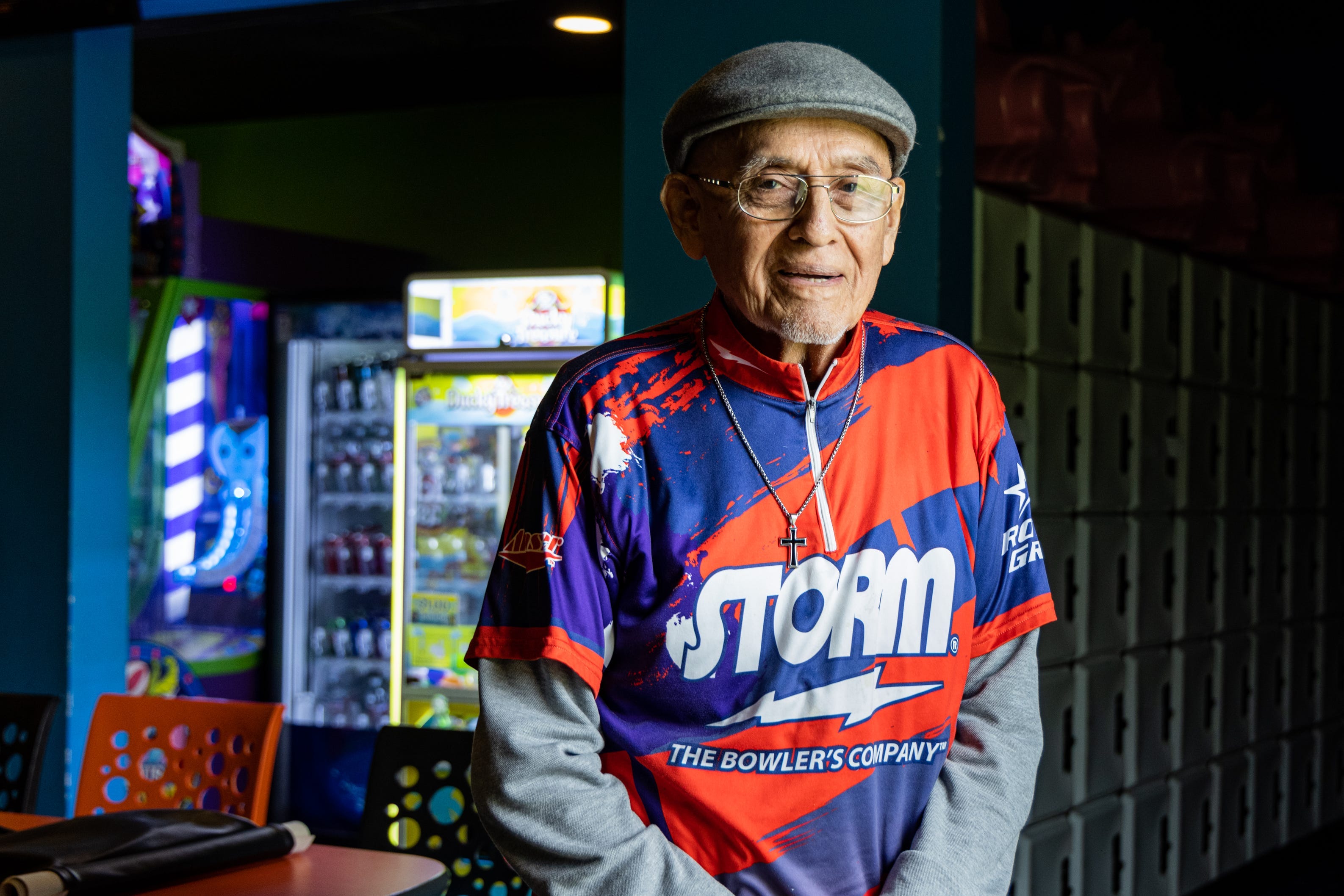 Rich Colorado in the bowling alley