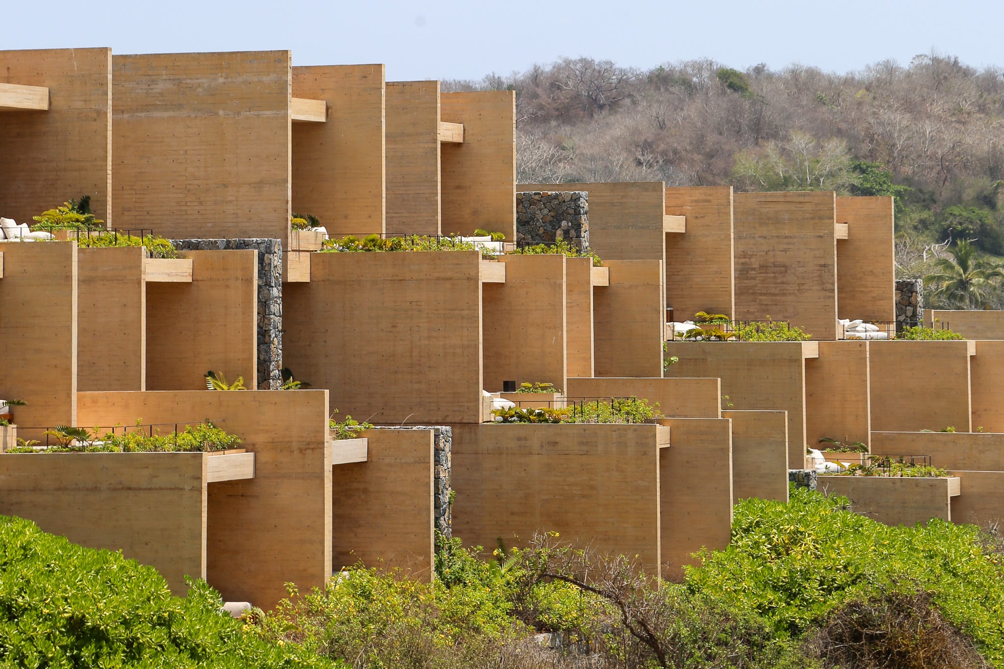 Rooms at the Four Seasons Tamarindo.