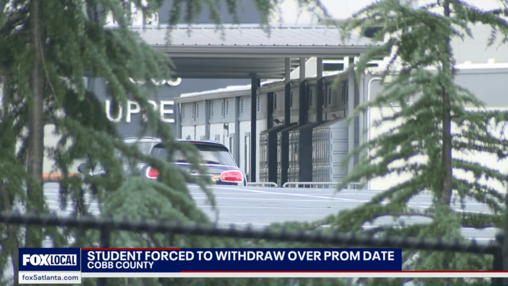 The school's principal then called Tricia Wright to confront her on her knowledge of the date's gender identity, which the mother confirmed.