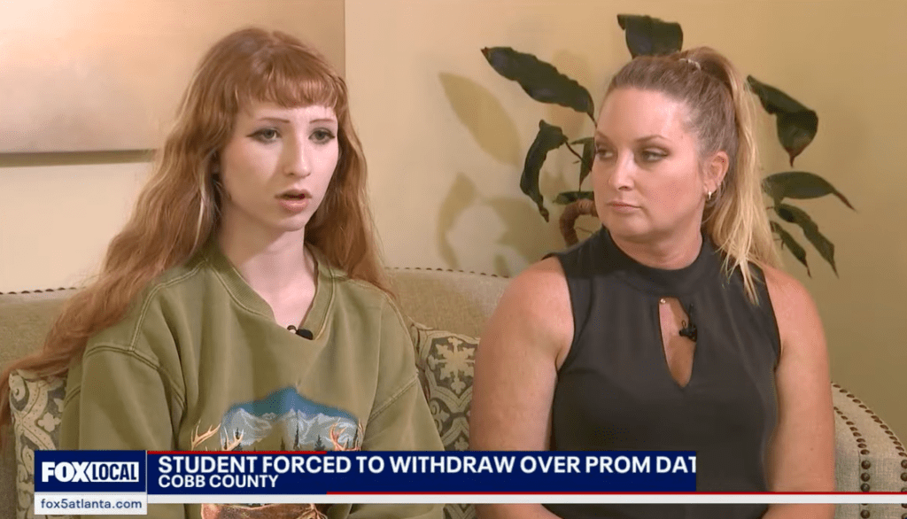 Emily Wright and her mother Tricia speak out after the senior was forced to withdraw from school weeks before graduating.