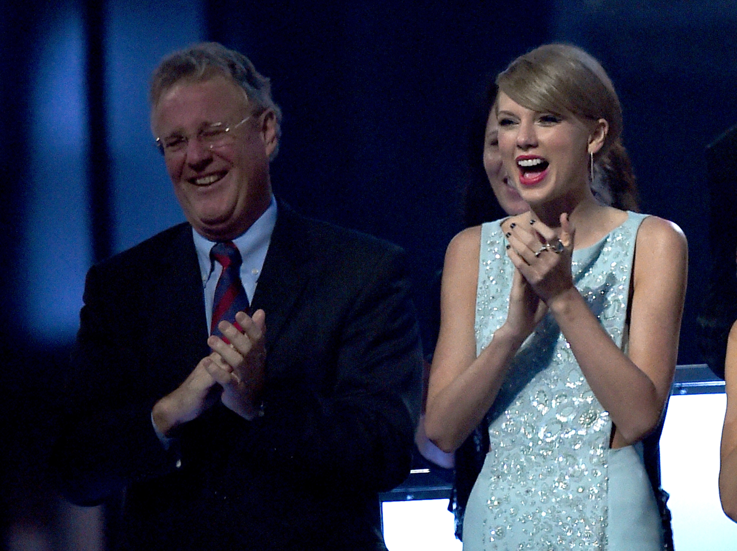 Scott Swift and Taylor Swift.
