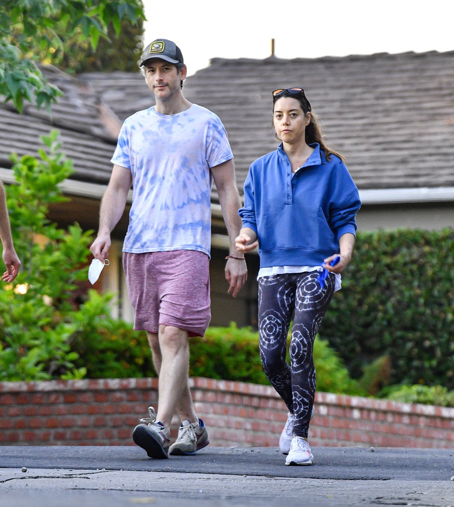 Jeff Baena and Aubrey Plaza