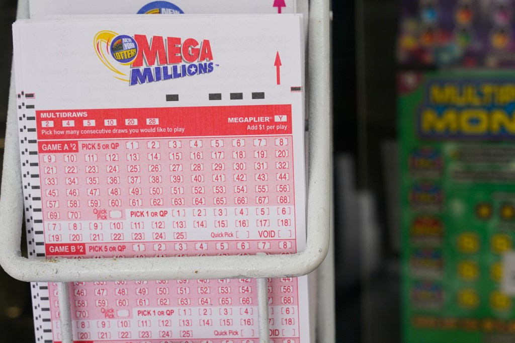 A stock photo showing lottery tickets.