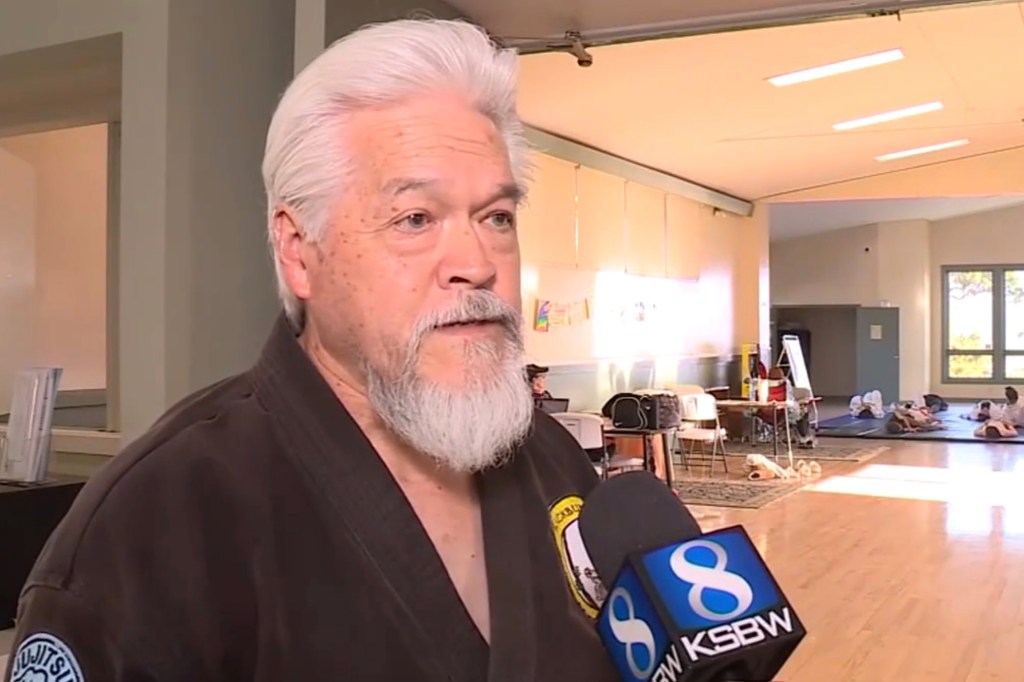 Sensei Michael Blackburn has been teaching the young warrior jiu-jitsu for the past three years.