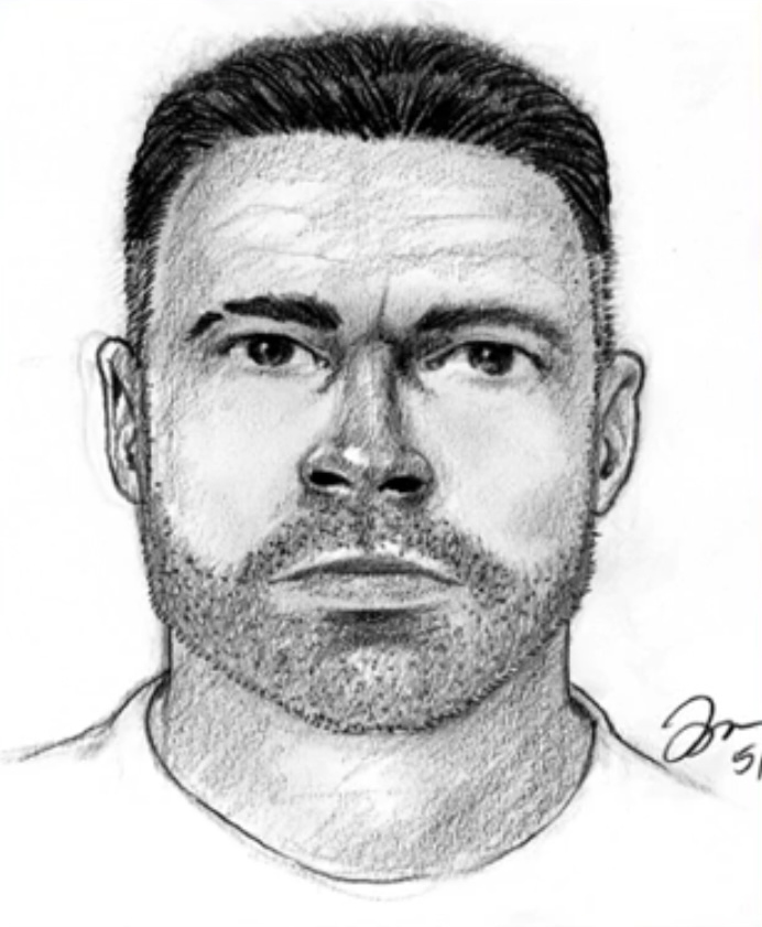 Police released a sketch of the suspect but still don't have any leads.
